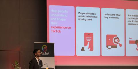 Tom Varghese, AI Lead for TikTok's Global Public Policy team.