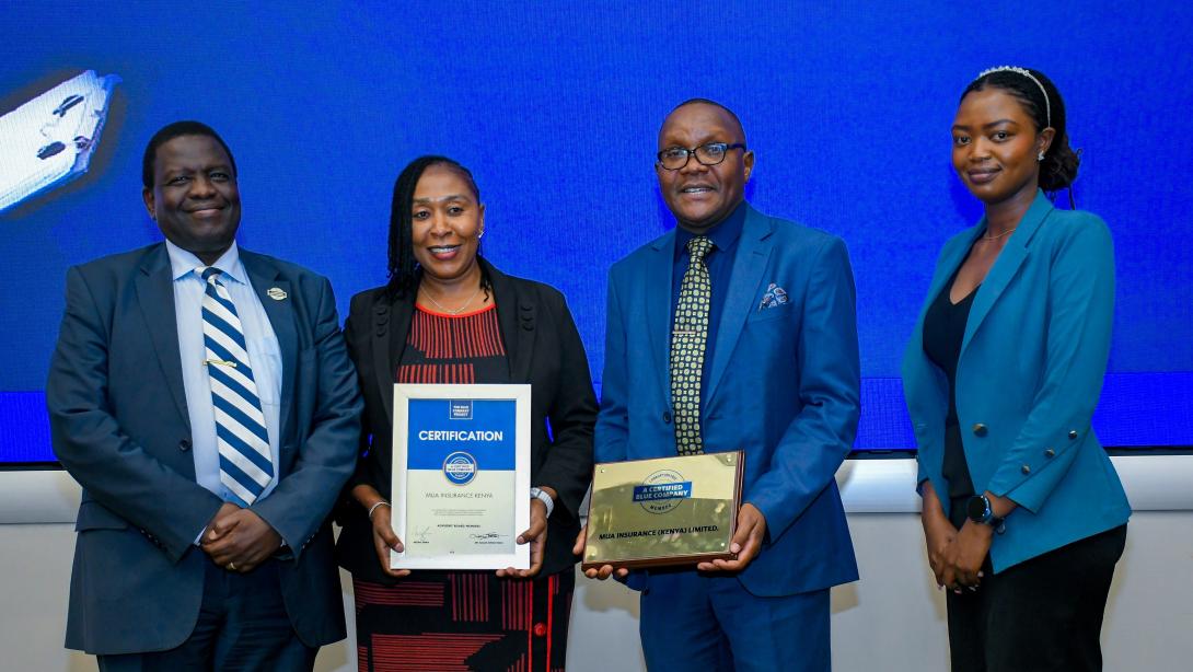 The Blue Company Project Advisory Board Member, Julius Kipngetich; MUA Insurance (Kenya