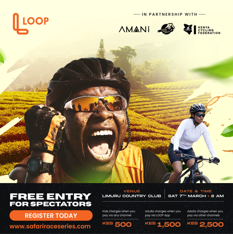 The LOOP Safari Gravel Series third season starts in Limuru on March 7, 2026