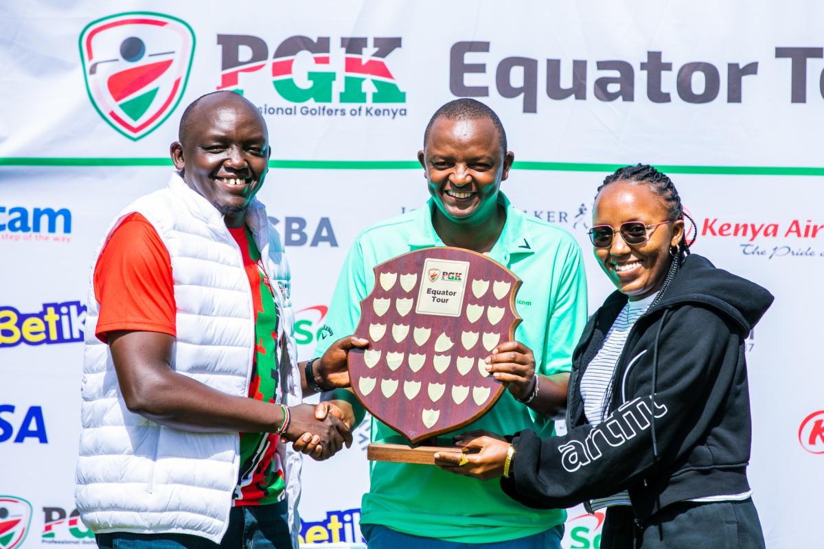 Samuel Njoroge wins PGK Equator Tour second leg at Thika Sports Club