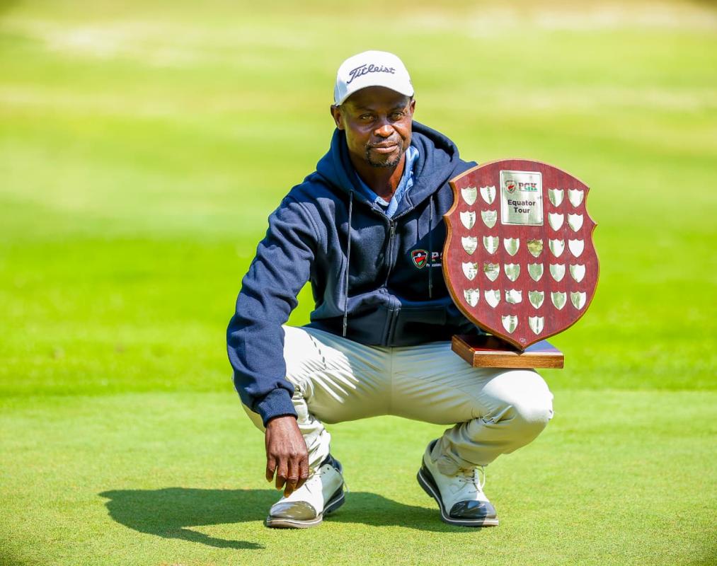 Wakhu wins fifth leg of PGK Equator Tour at Ruiru Sports Club