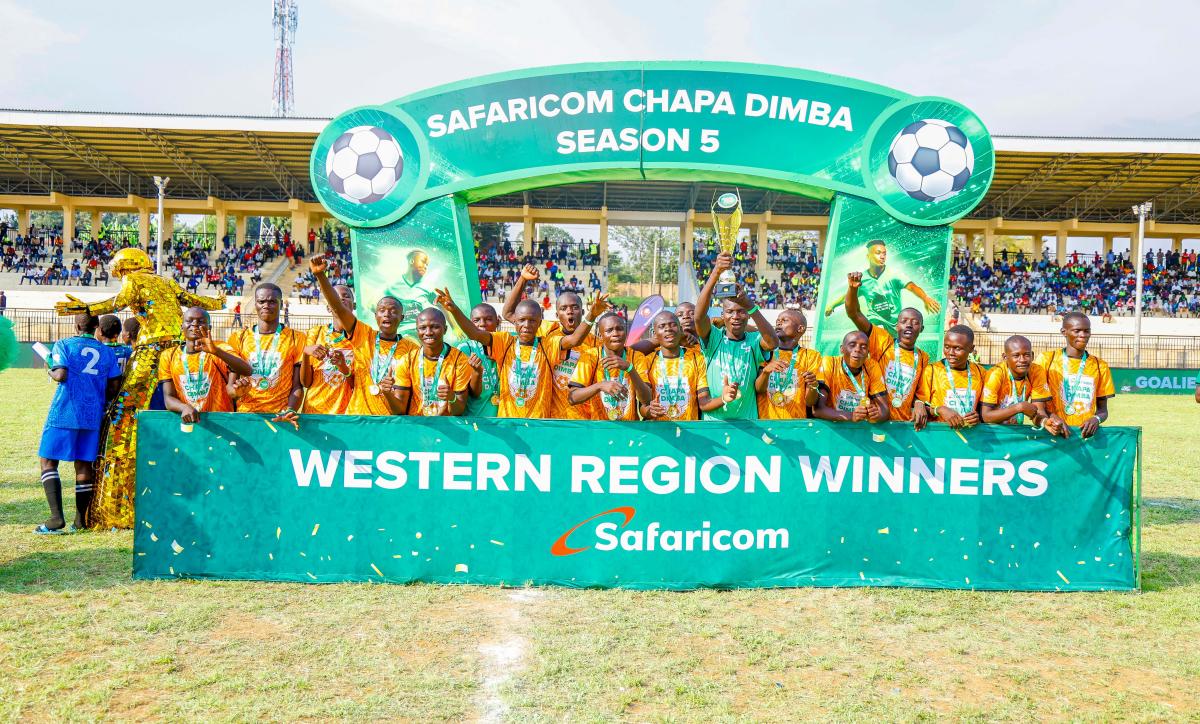 Vihiga Cranes, Lugari Progressive win Safaricom Chapa Dimba Western Region titles