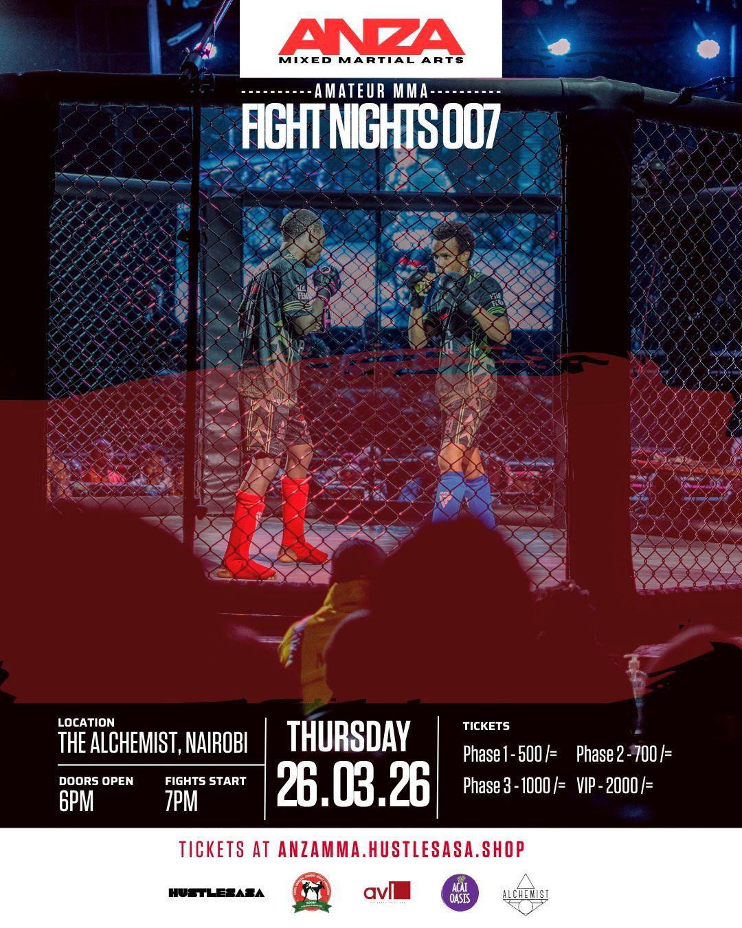 ANZA MMA OO7 POSTER 1