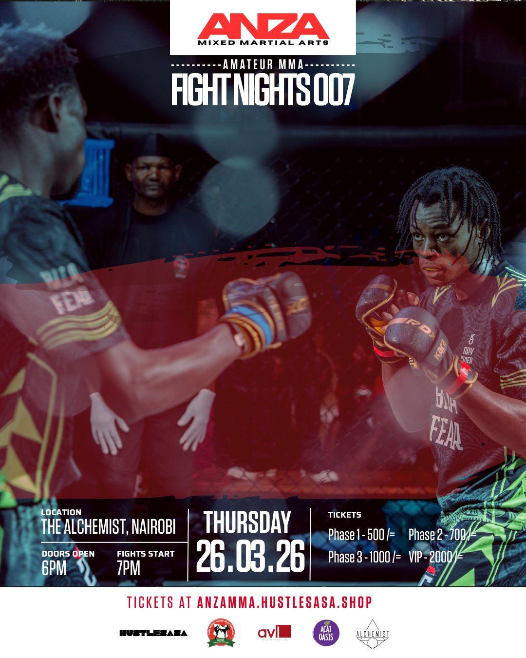 ANZA MMA OO7 POSTER 2