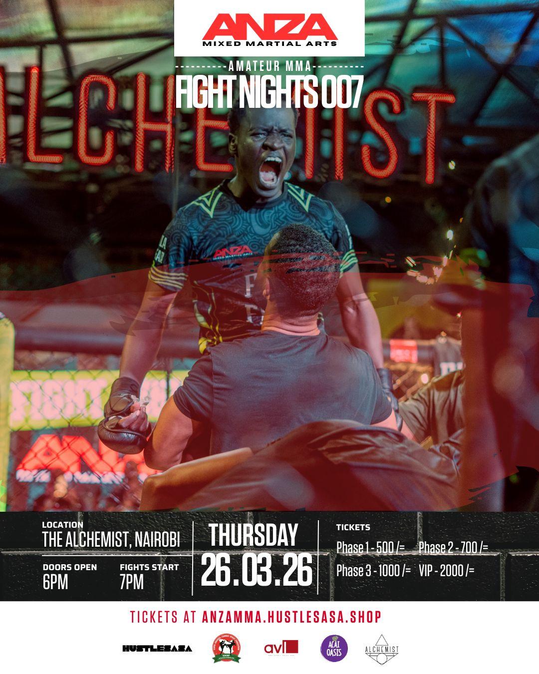 ANZA MMA OO7 POSTER 3