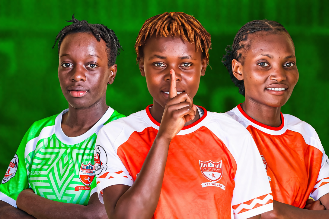 Kayole Starlets’ newly signed players - Calta Nasambu, Sonia Wambui, and Naomi Nanjala Masinde. The trio were part of the Safaricom Chapa Dimba All-Stars team for Season 4.