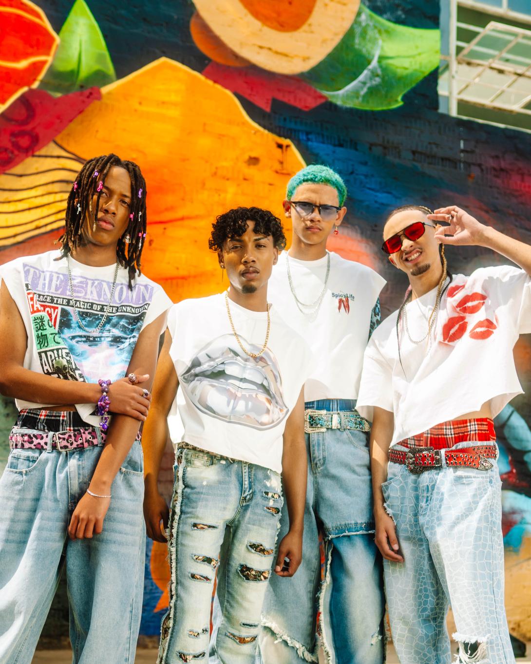 South African pop band DEY SAY promotional photo ahead of their Kenya tour