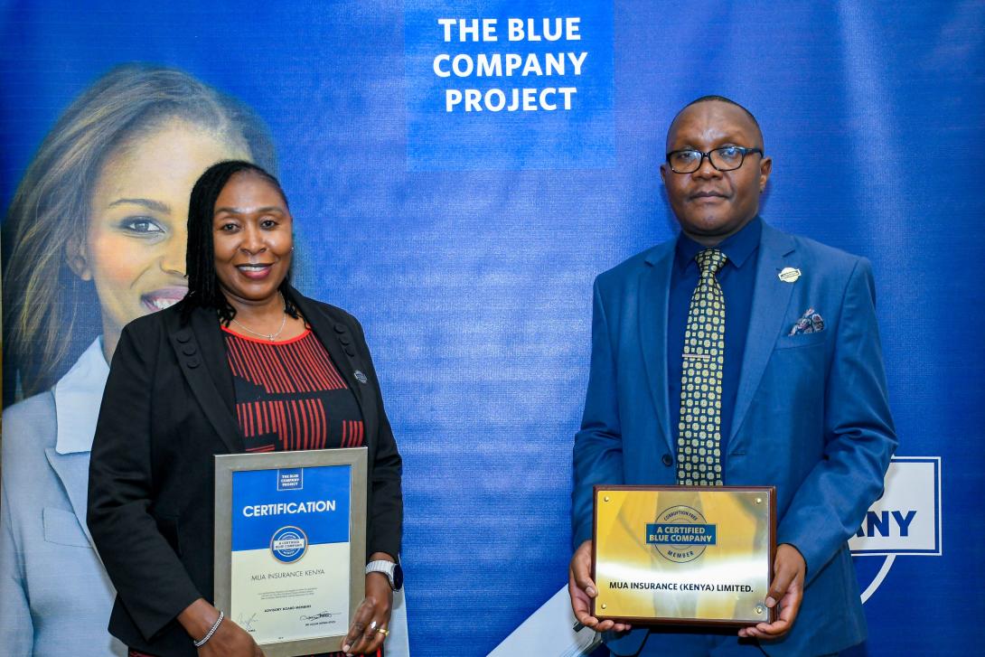The Blue Company Project Advisory Board Member, Julius Kipngetich; MUA Insurance (Kenya