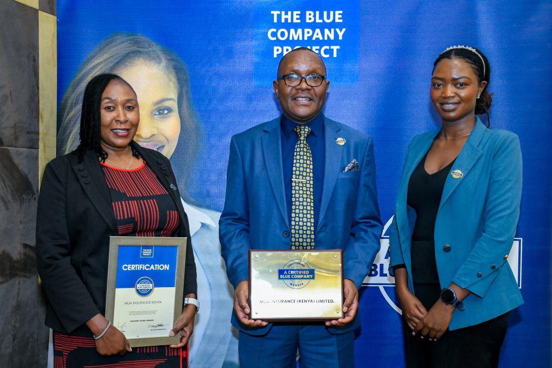 The Blue Company Project Advisory Board Member, Julius Kipngetich; MUA Insurance (Kenya