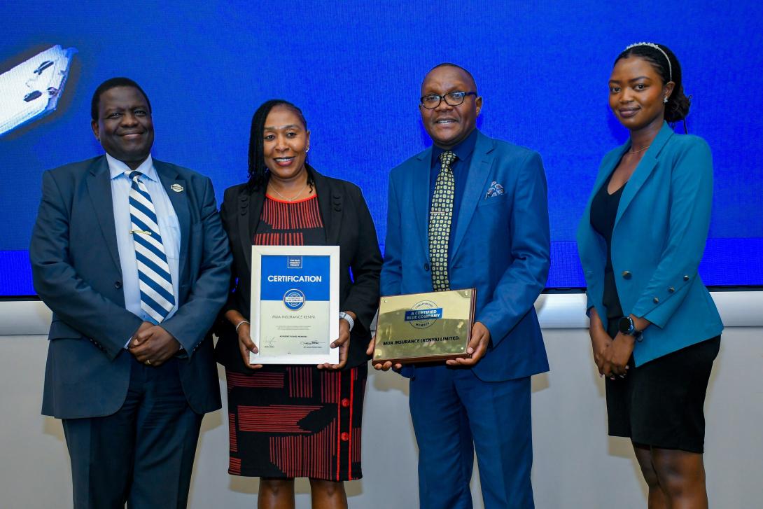 The Blue Company Project Advisory Board Member, Julius Kipngetich; MUA Insurance (Kenya